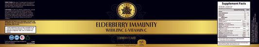 Elderberry Immunity w/Vitamin C & Zinc